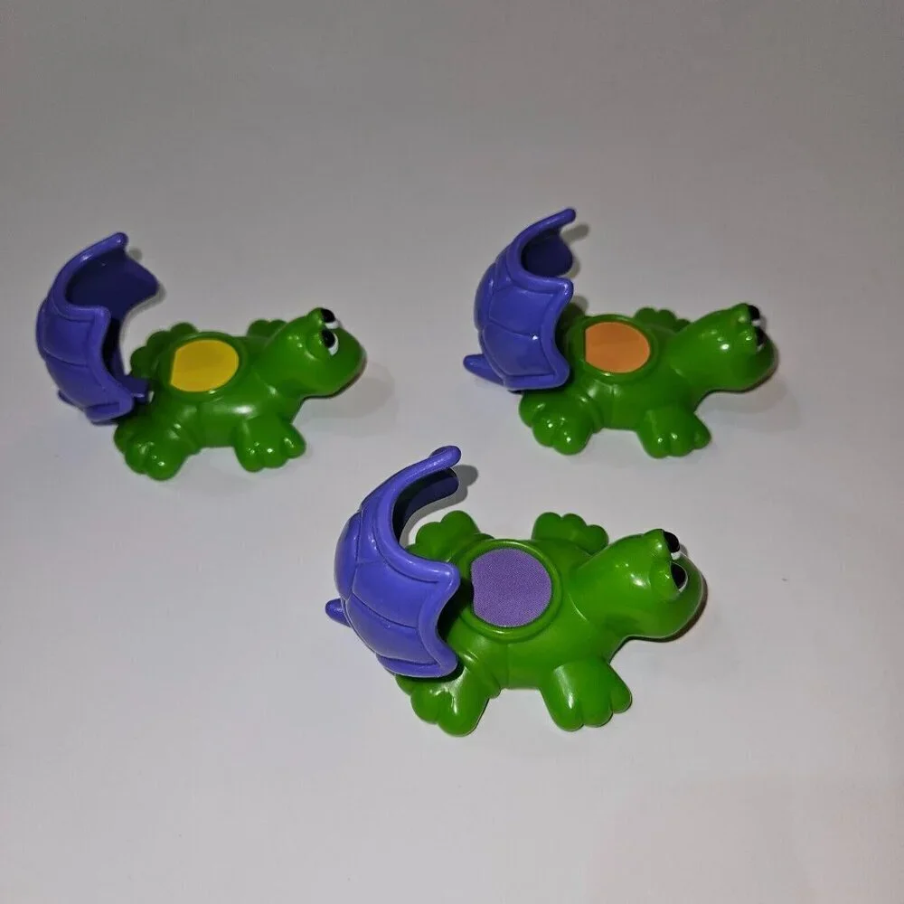 VTG Fisher Price Games Turtle Picnic 1998 (Missing 1 Turtle, All Cards Included)